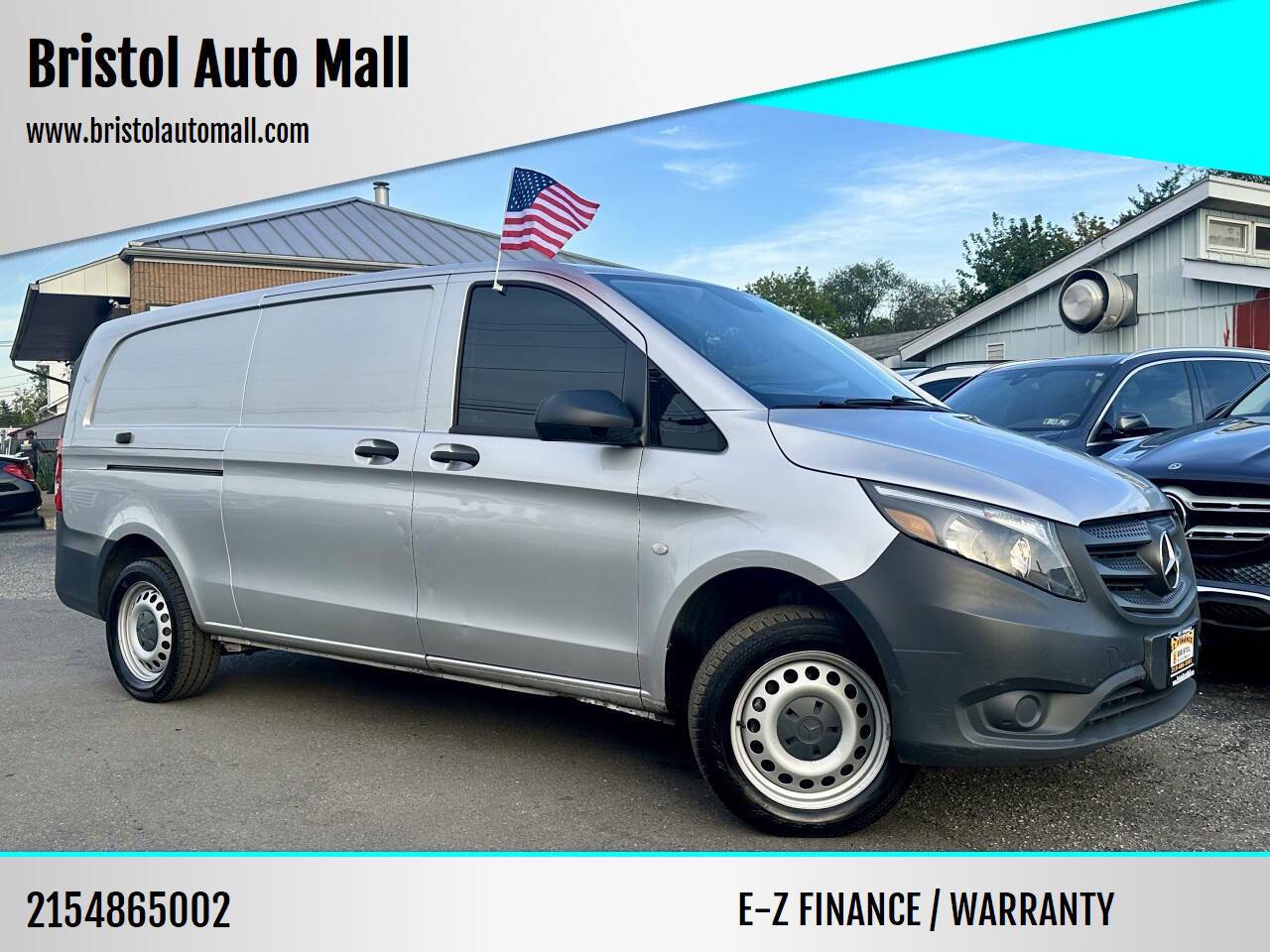 2022 Mercedes-Benz Metris Cargo Van Standard — Cargo Van — 94,691 mi — Levittown, PA