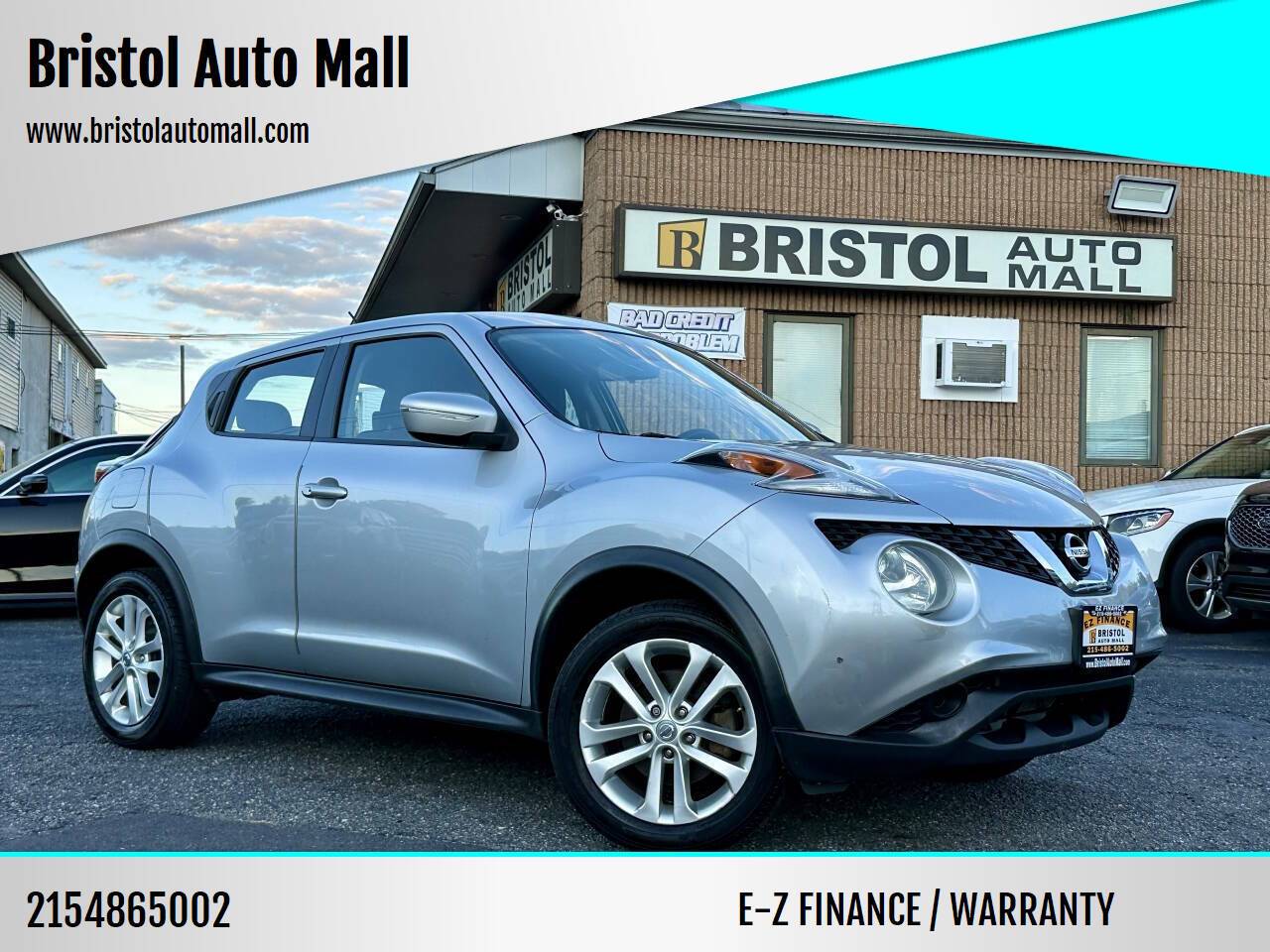 2016 Nissan JUKE S — SUV — 106,074 mi — Levittown, PA