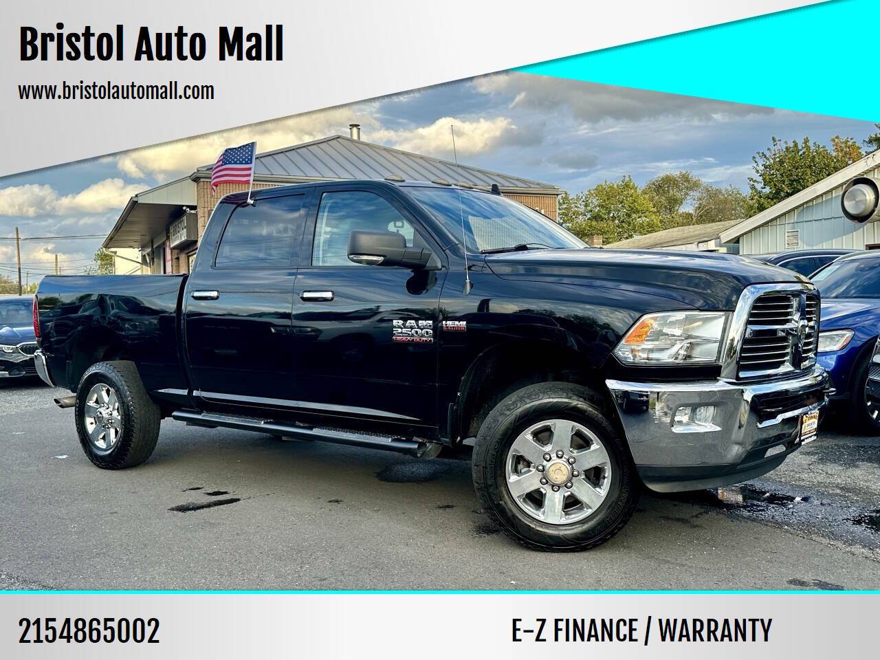2015 Ram 2500 Big Horn — Pickup Truck — 150,711 mi — Levittown, PA
