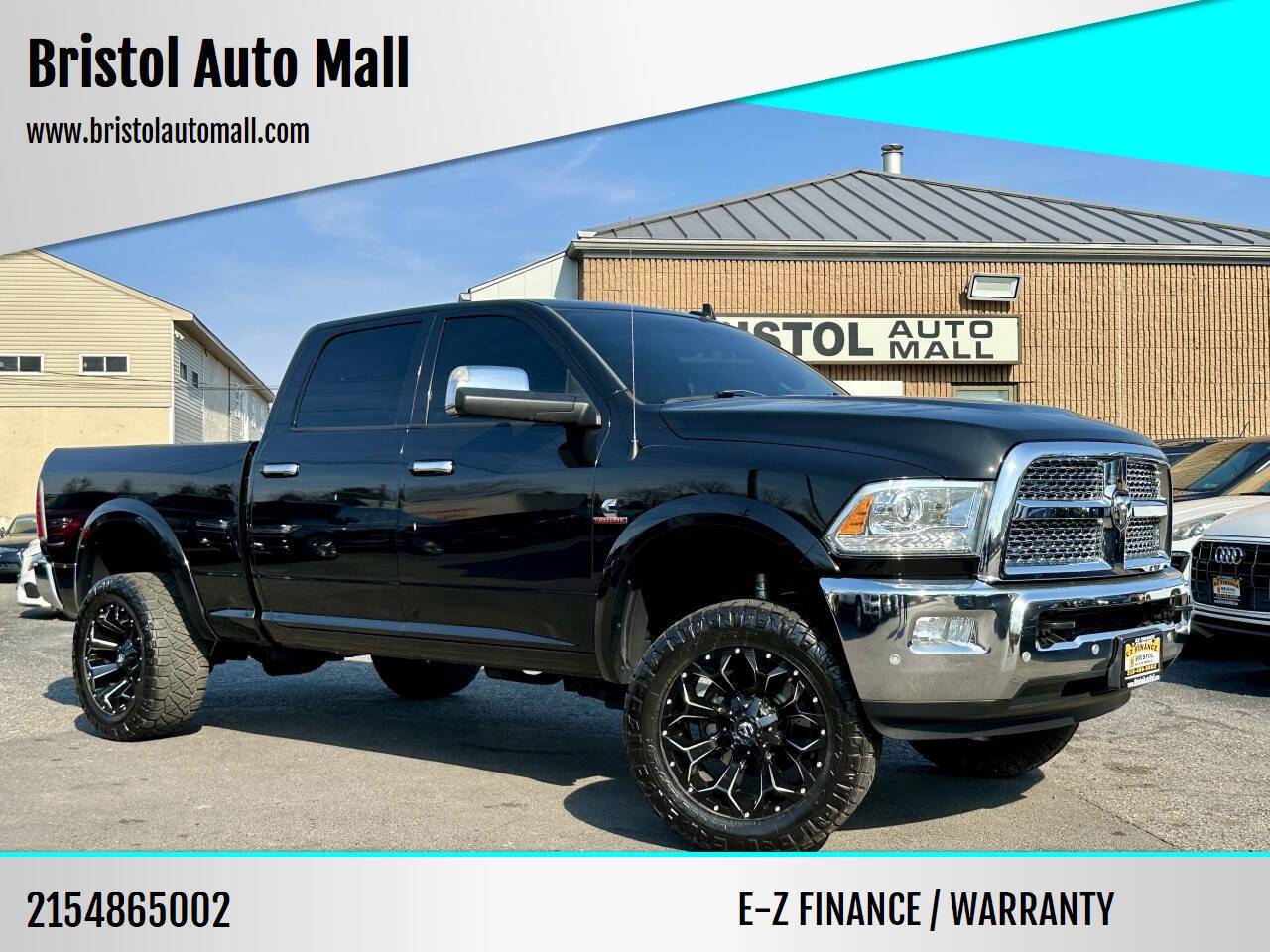 2018 Ram 2500 Laramie — Pickup Truck — 130,096 mi — Levittown, PA