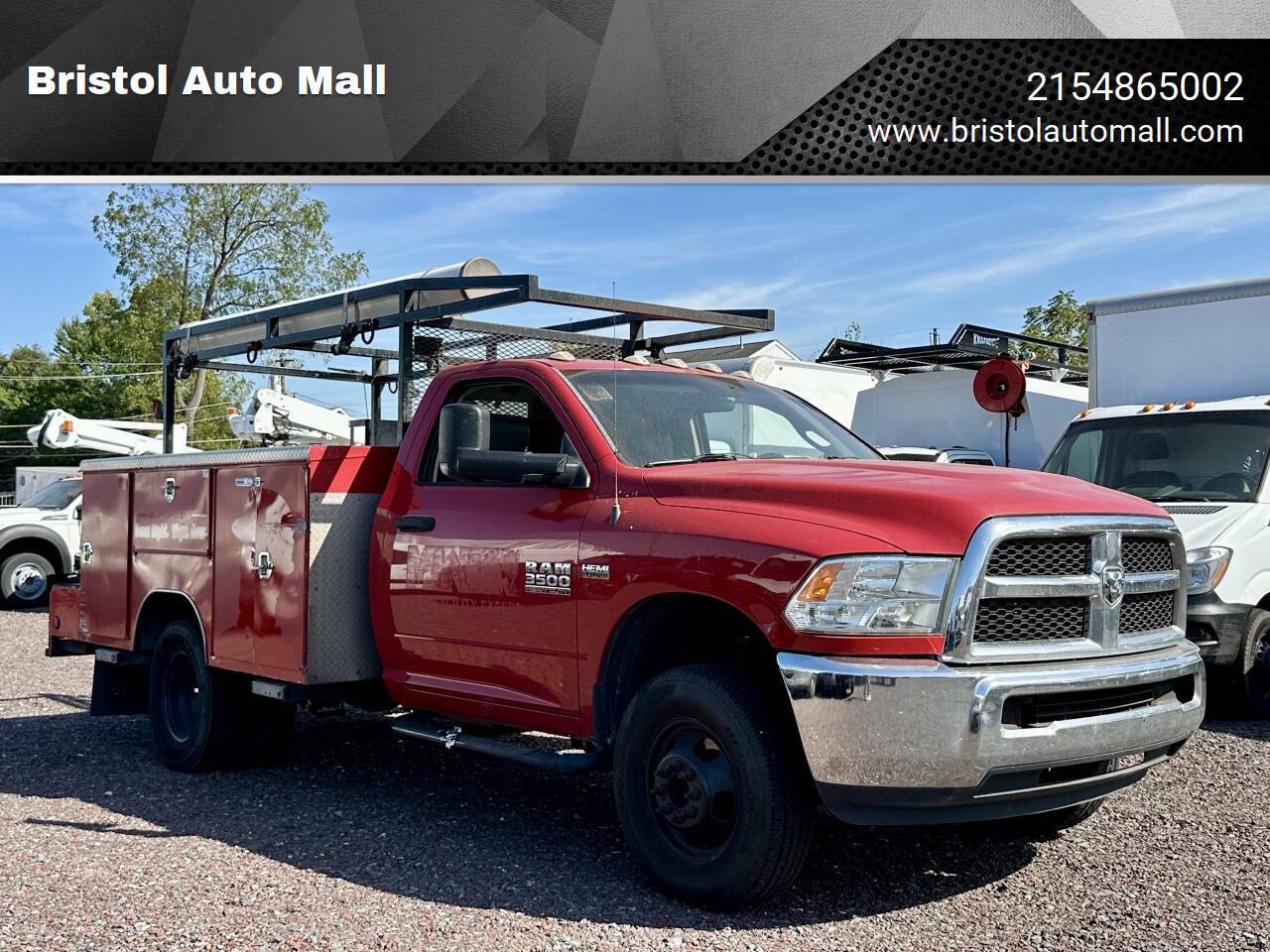 2017 Ram 3500 Chassis Cab Tradesman — Chassis Cab Truck — 173,577 mi — Levittown, PA