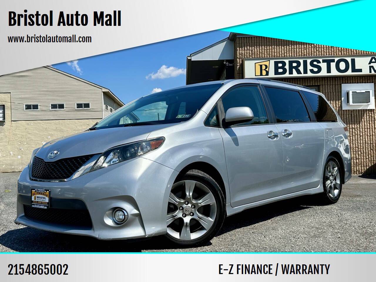 2014 Toyota Sienna SE — Minivan — 159,627 mi — Levittown, PA