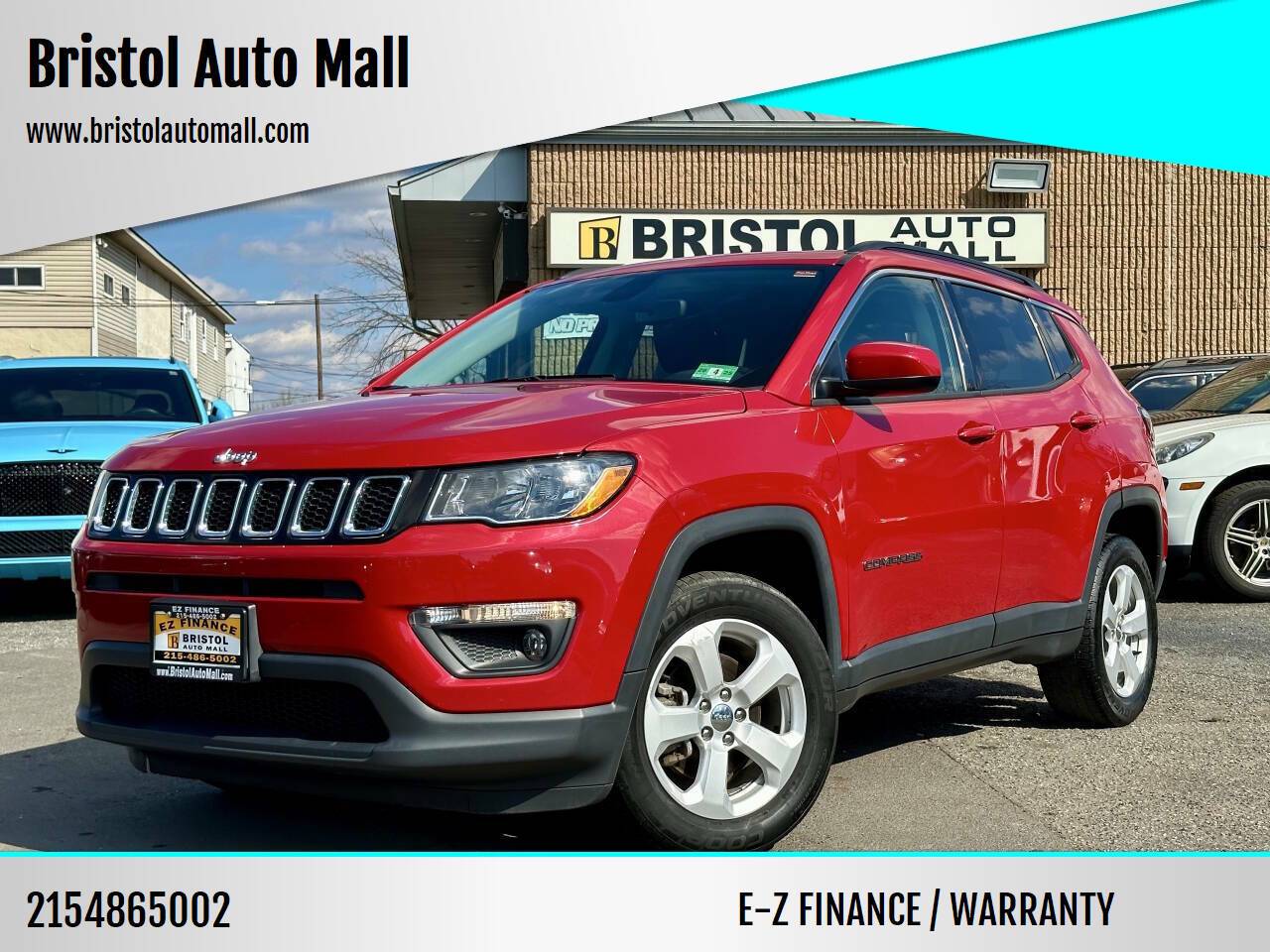 2018 Jeep Compass Latitude — SUV — 86,091 mi — Levittown, PA