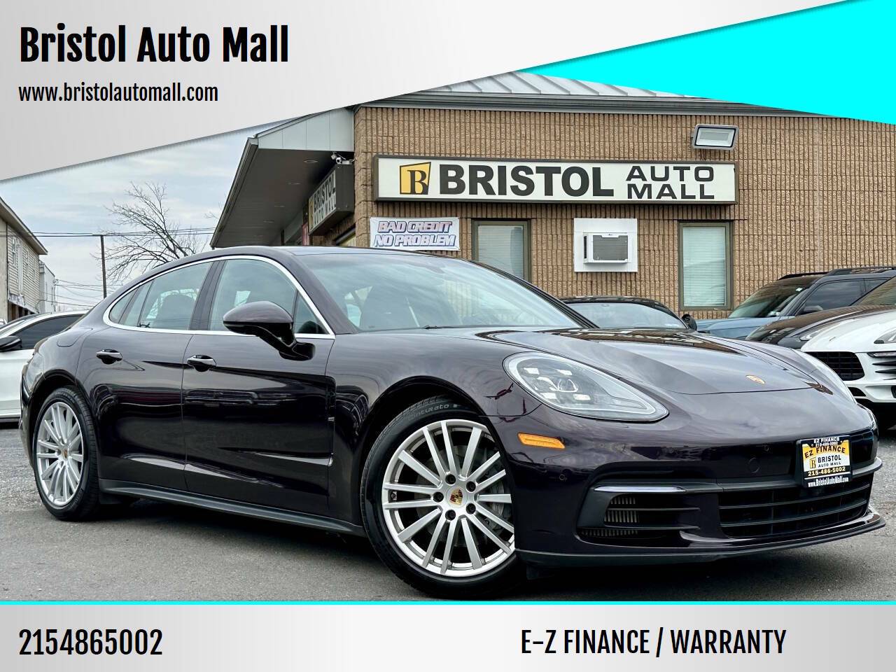 2018 Porsche Panamera 4S — Hatchback — 64,771 mi — Levittown, PA