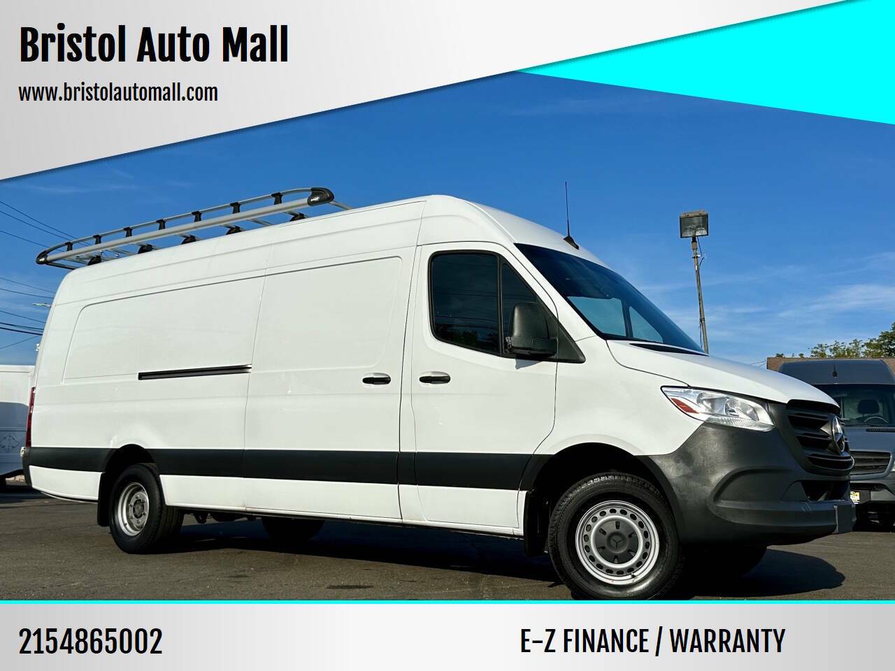 2022 Mercedes-Benz Sprinter Cargo Van 3500 — Cargo Van — 59,504 mi — Levittown, PA