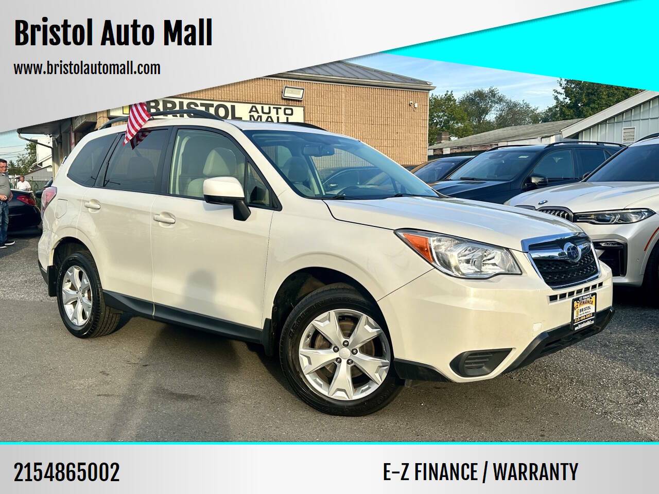 2015 Subaru Forester 2.5i Premium — SUV — 124,640 mi — Levittown, PA