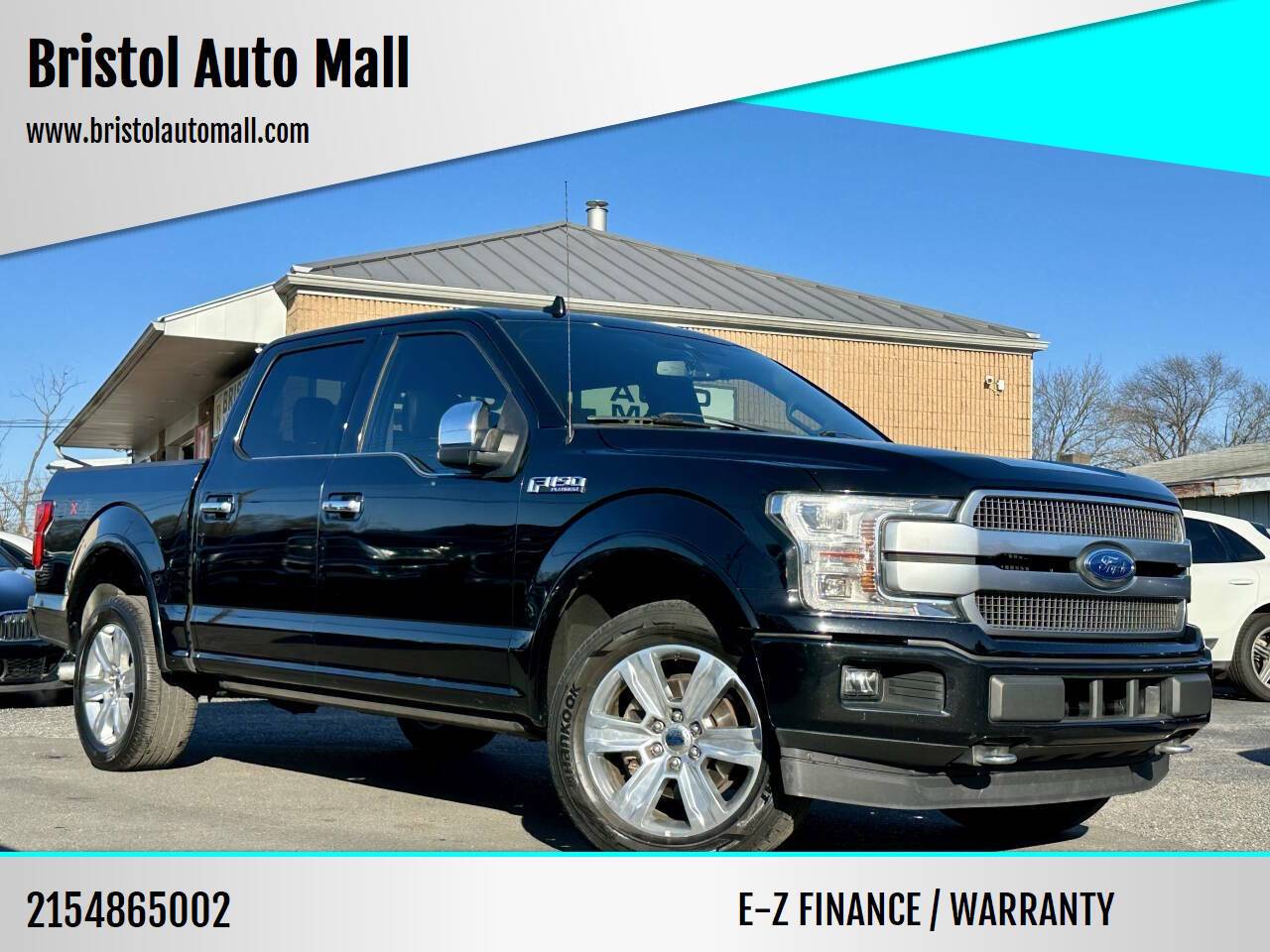 2018 Ford F-150 Platinum — Pickup Truck — 81,016 mi — Levittown, PA