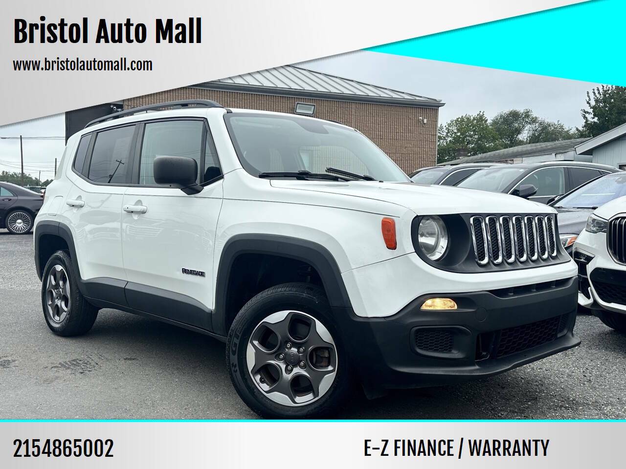 2017 Jeep Renegade Sport — SUV — 124,401 mi — Levittown, PA