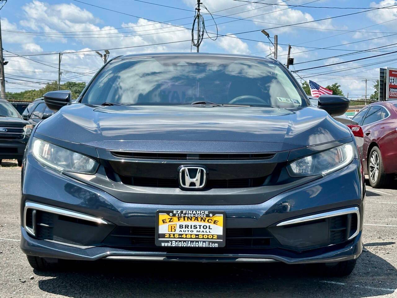 2019 Honda Civic LX — Sedan — 74,938 mi — Levittown, PA