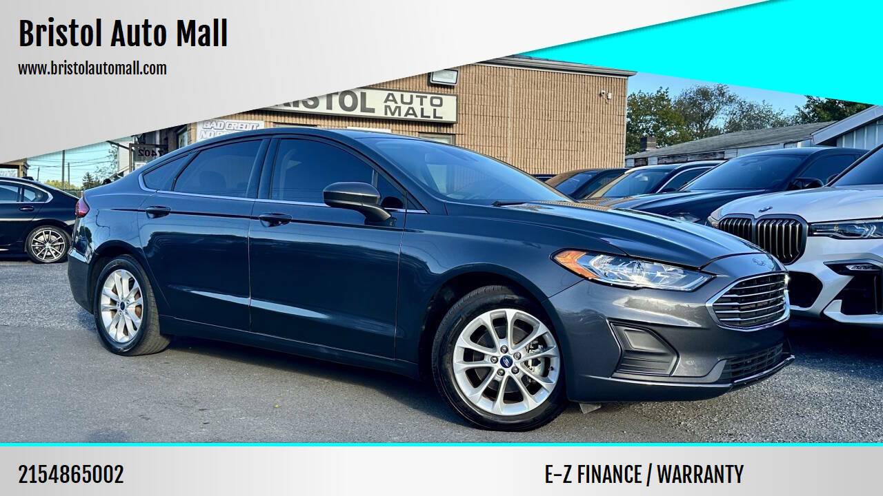 2019 Ford Fusion SE — Sedan — 59,670 mi — Levittown, PA