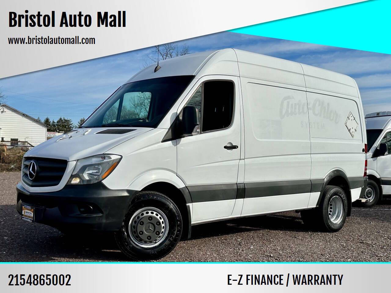 2017 Mercedes-Benz Sprinter Cargo Van 3500 — Cargo Van — 177,555 mi — Levittown, PA