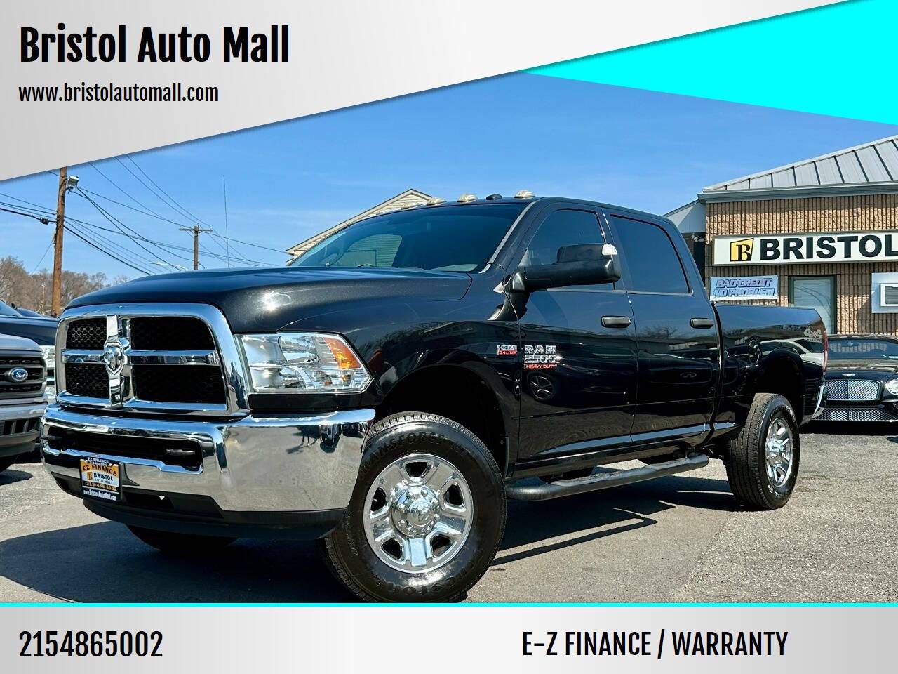 2016 Ram 2500 Tradesman — Pickup Truck — 94,977 mi — Levittown, PA