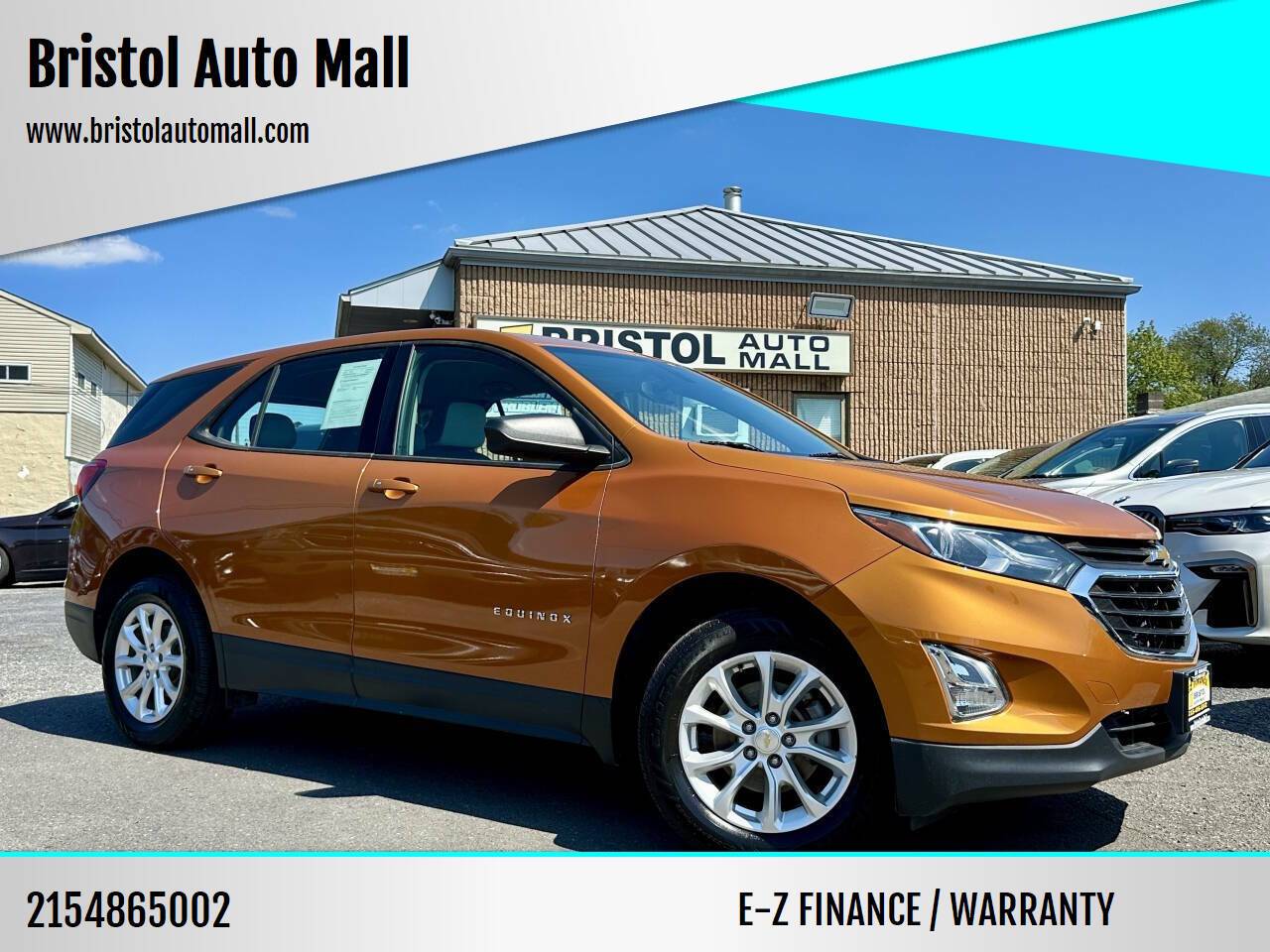 2018 Chevrolet Equinox LS — SUV — 117,605 mi — Levittown, PA