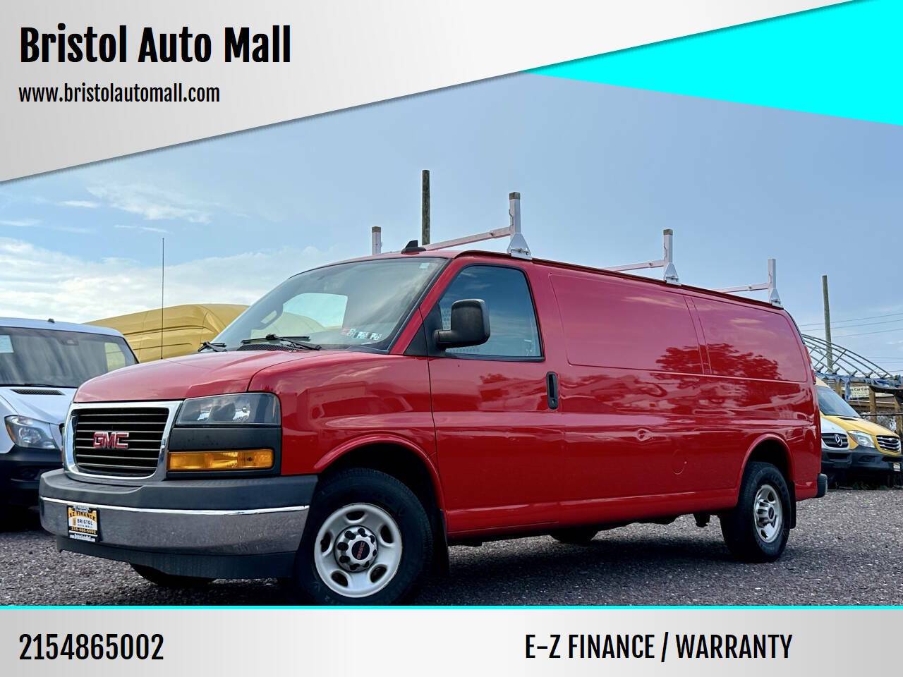2019 GMC Savana Cargo Van Base — Cargo Van — 121,178 mi — Levittown, PA