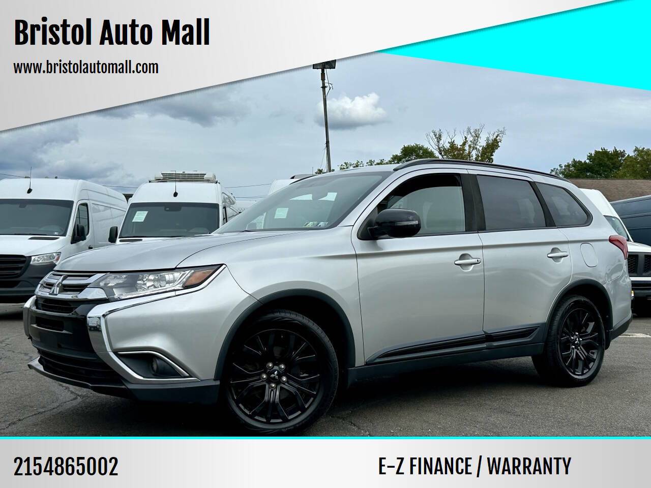 2018 Mitsubishi Outlander LE — SUV — 148,555 mi — Levittown, PA