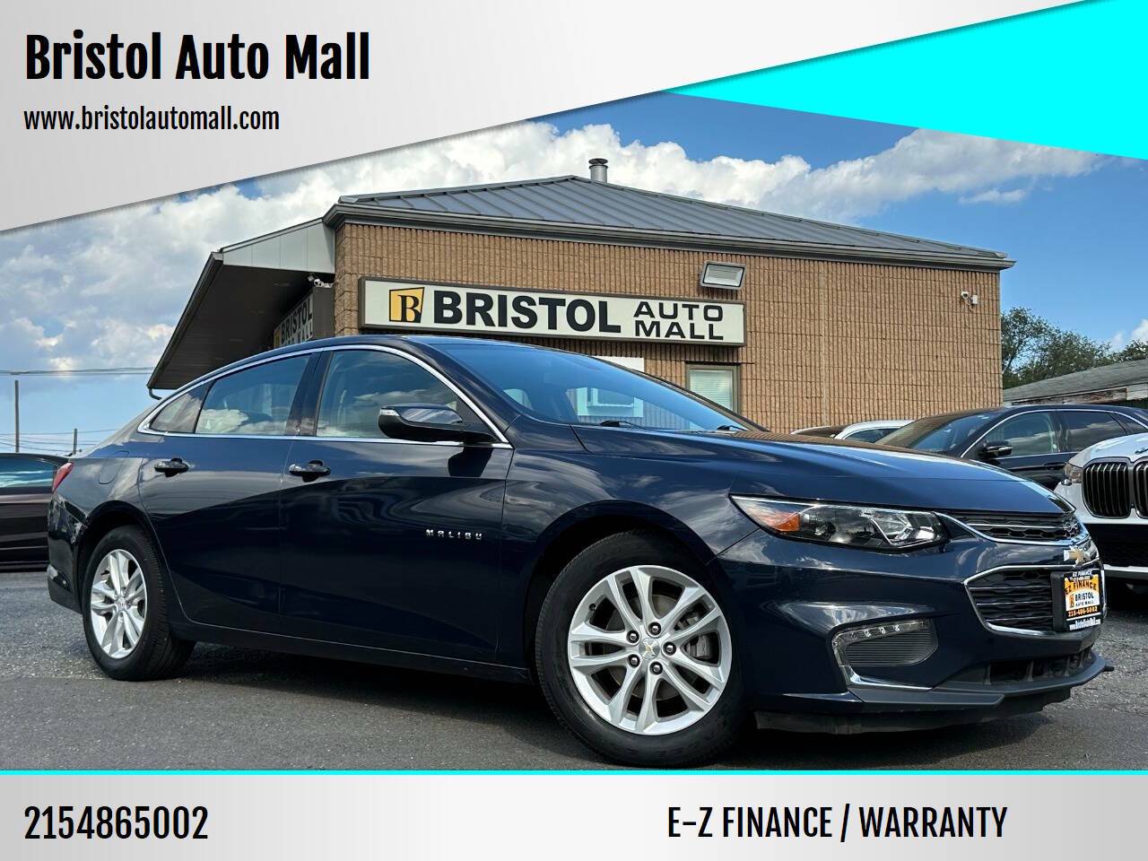 2016 Chevrolet Malibu LT — Sedan — 48,881 mi — Levittown, PA