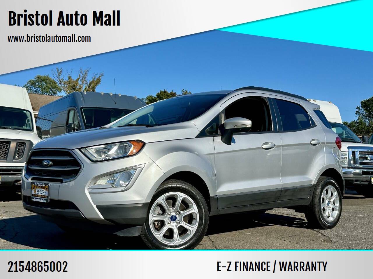 2018 Ford EcoSport SE — SUV — 68,491 mi — Levittown, PA