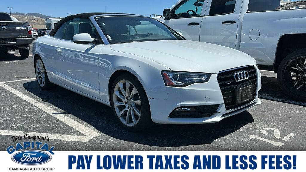 2014 Audi A5 Premium Plus — Convertible — 63,508 mi — Carson City, NV