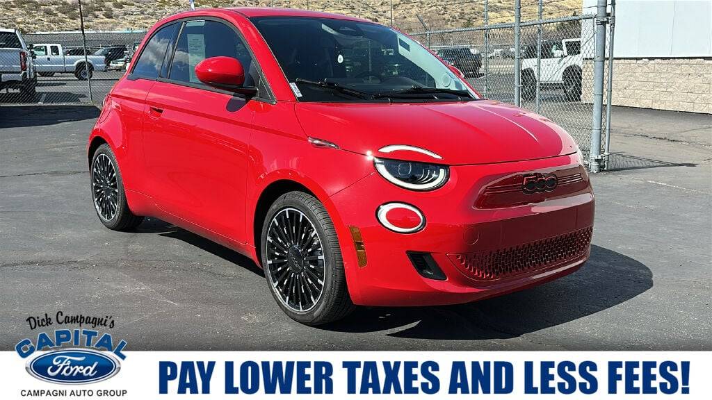 2024 FIAT 500e INSPI(RED) — Coupe — 1,218 mi — Carson City, NV
