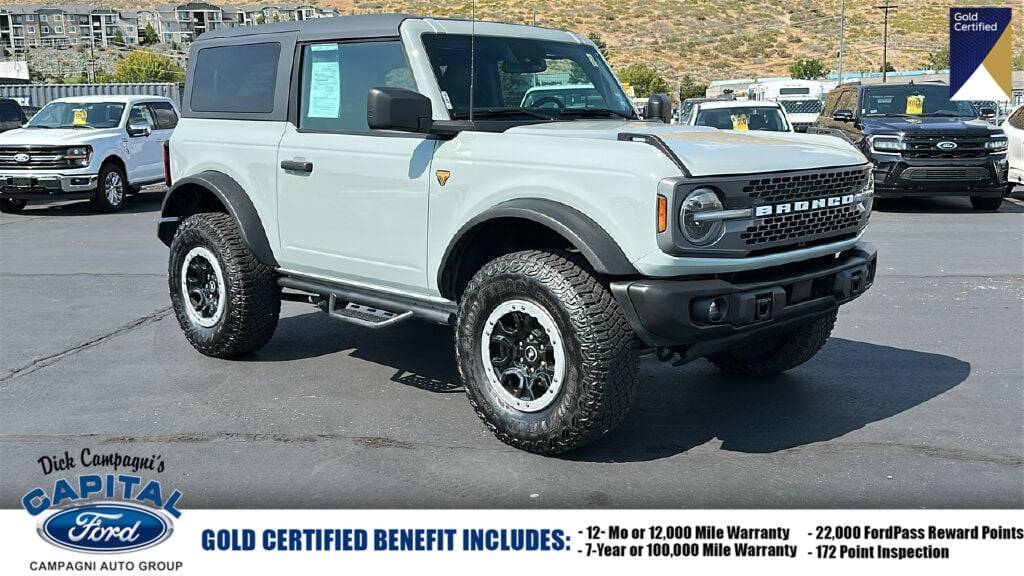 2022 Ford Bronco Badlands — SUV — 22,377 mi — Carson City, NV