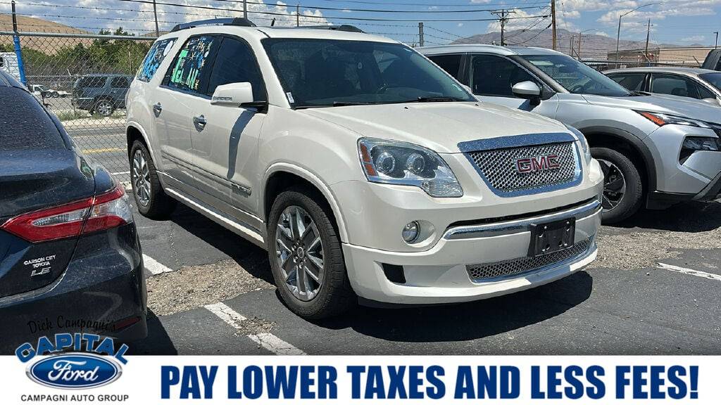 2012 GMC Acadia Denali — SUV — 106,349 mi — Carson City, NV