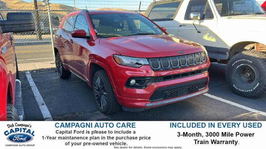 2022 Jeep Compass (RED) Edition — SUV — 48,360 mi — Carson City, NV