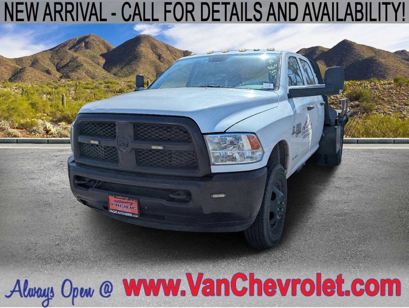 2018 Ram 3500 Chassis Cab Tradesman — Chassis Cab Truck — 100,080 mi — Scottsdale, AZ