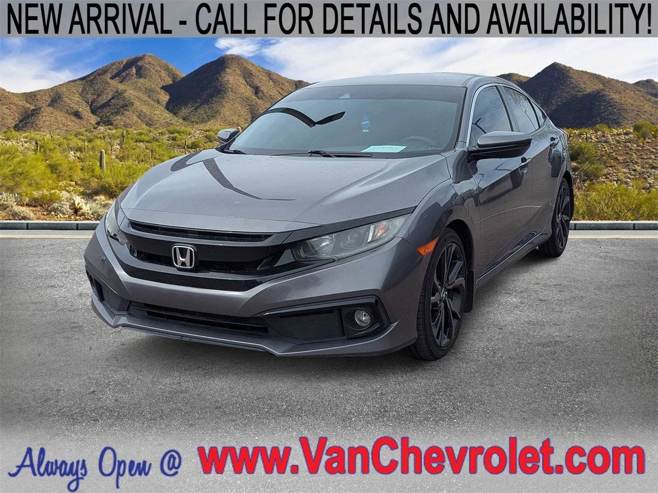 2019 Honda Civic Sport — Sedan — 80,000 mi — Scottsdale, AZ