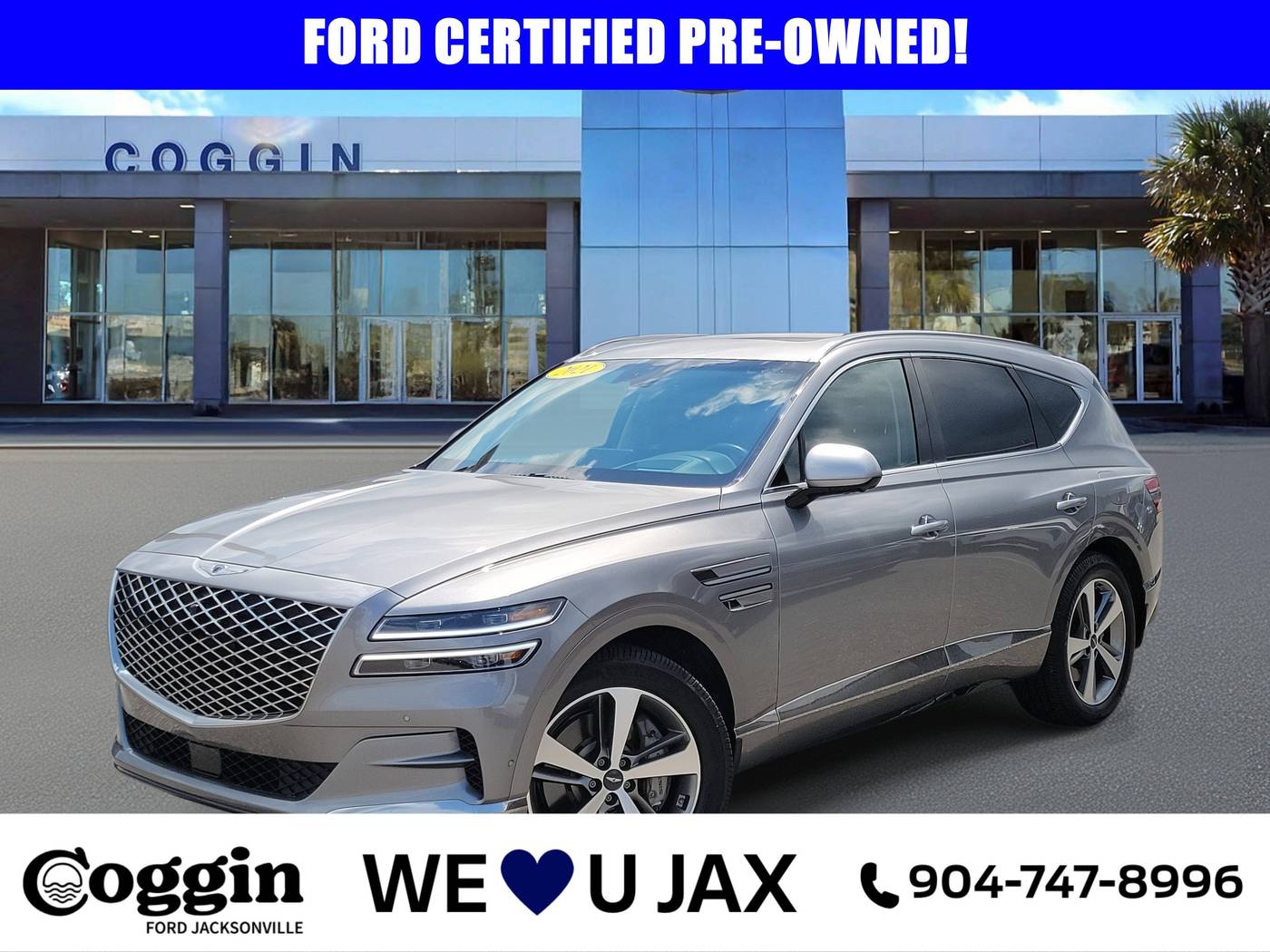 2021 Genesis GV80 3.5T — SUV — 70,310 mi — Jacksonville, FL