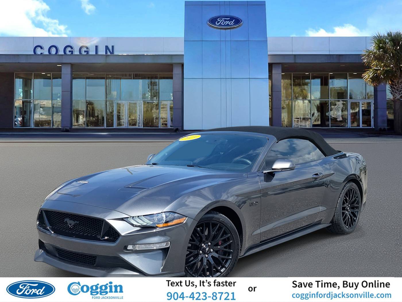 2019 Ford Mustang GT Premium — Convertible — 19,606 mi — Jacksonville, FL