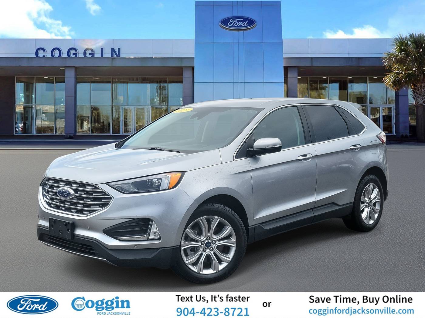 2022 Ford Edge Titanium — SUV — 47,849 mi — Jacksonville, FL