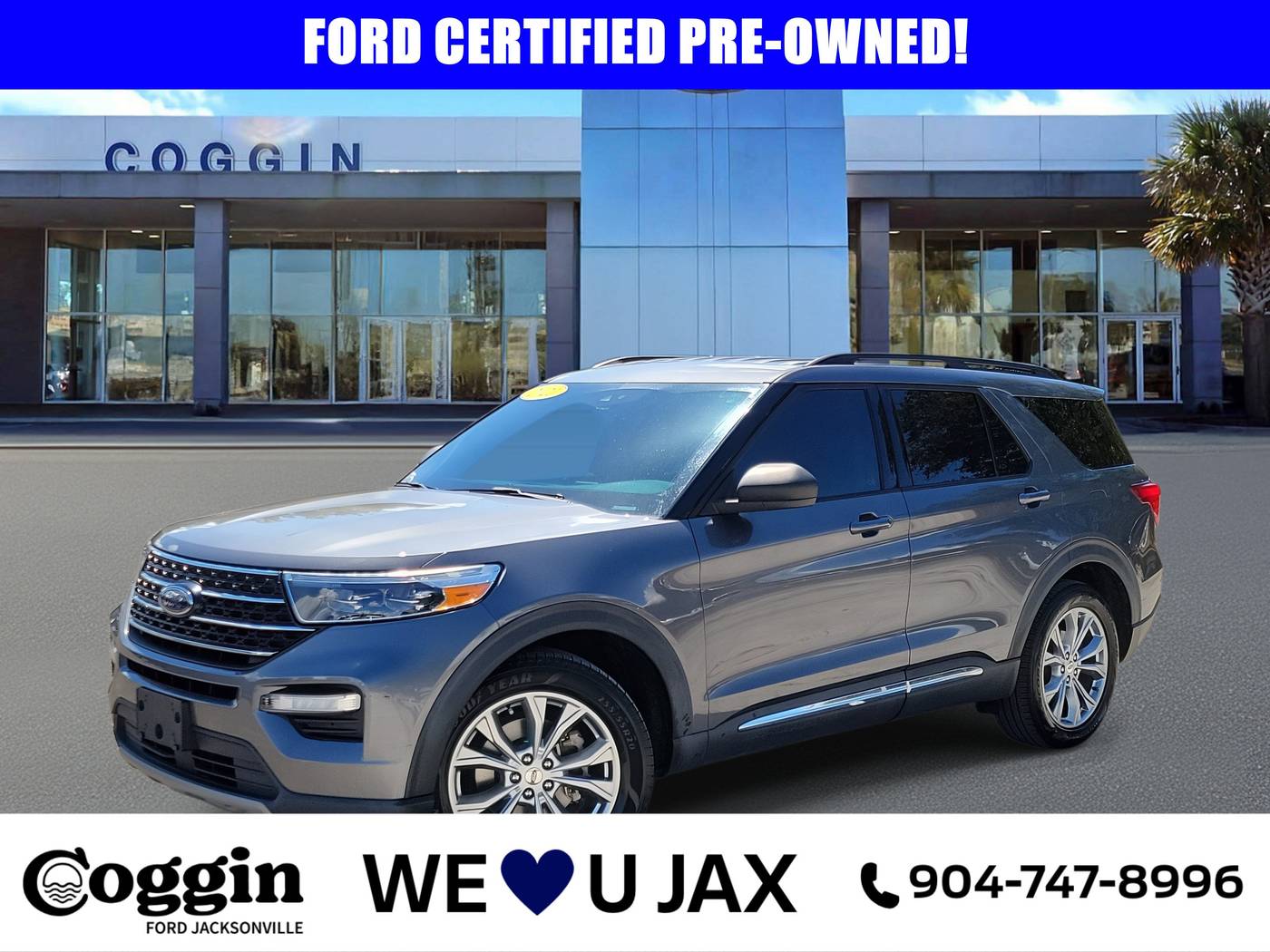 2021 Ford Explorer XLT — SUV — 69,028 mi — Jacksonville, FL
