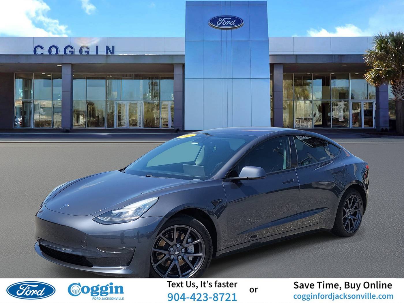 2019 Tesla Model 3 Standard Range Plus — Sedan — 52,167 mi — Jacksonville, FL