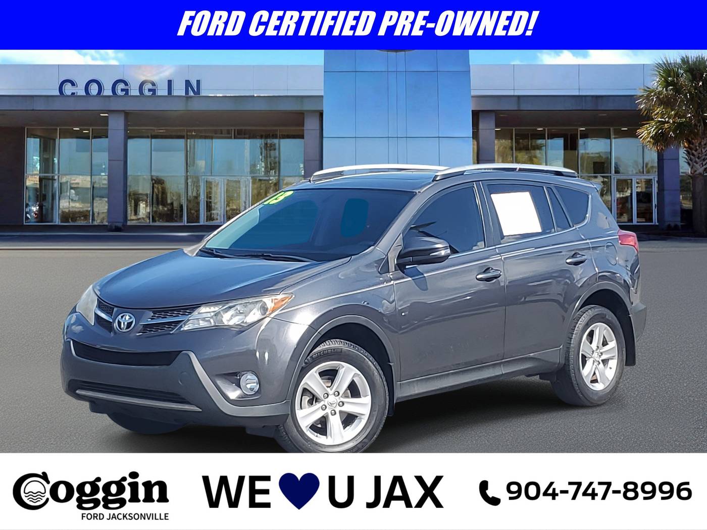 2013 Toyota RAV4 XLE — SUV — 96,639 mi — Jacksonville, FL