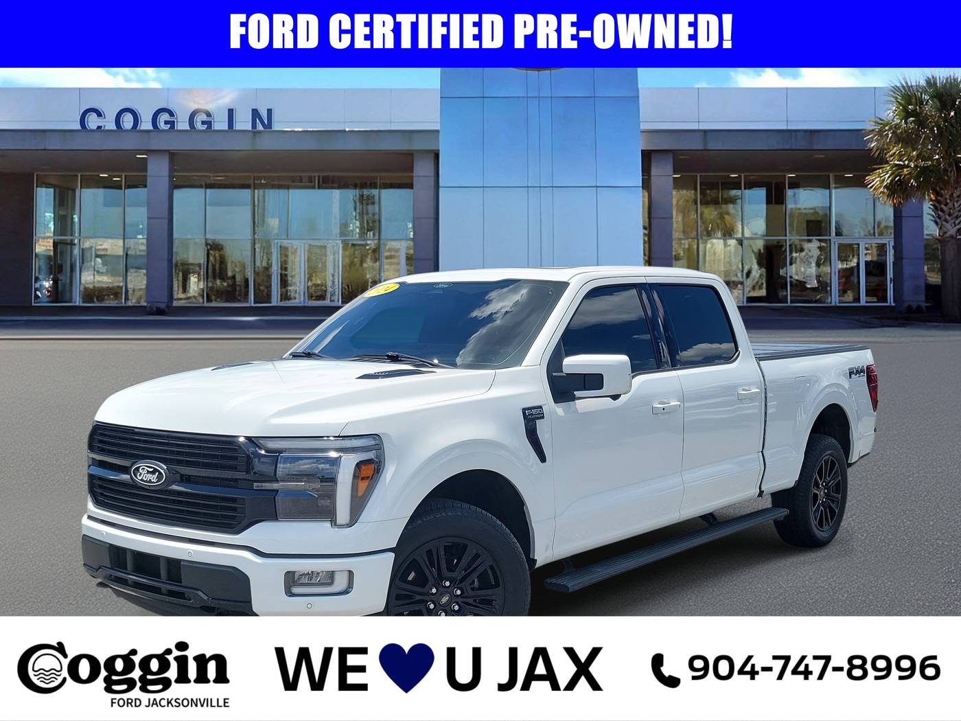 2024 Ford F-150 Platinum — Pickup Truck — 19,834 mi — Jacksonville, FL