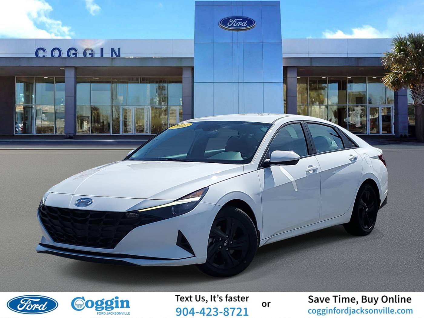 2023 Hyundai Elantra Hybrid Blue — Sedan — 39,790 mi — Jacksonville, FL
