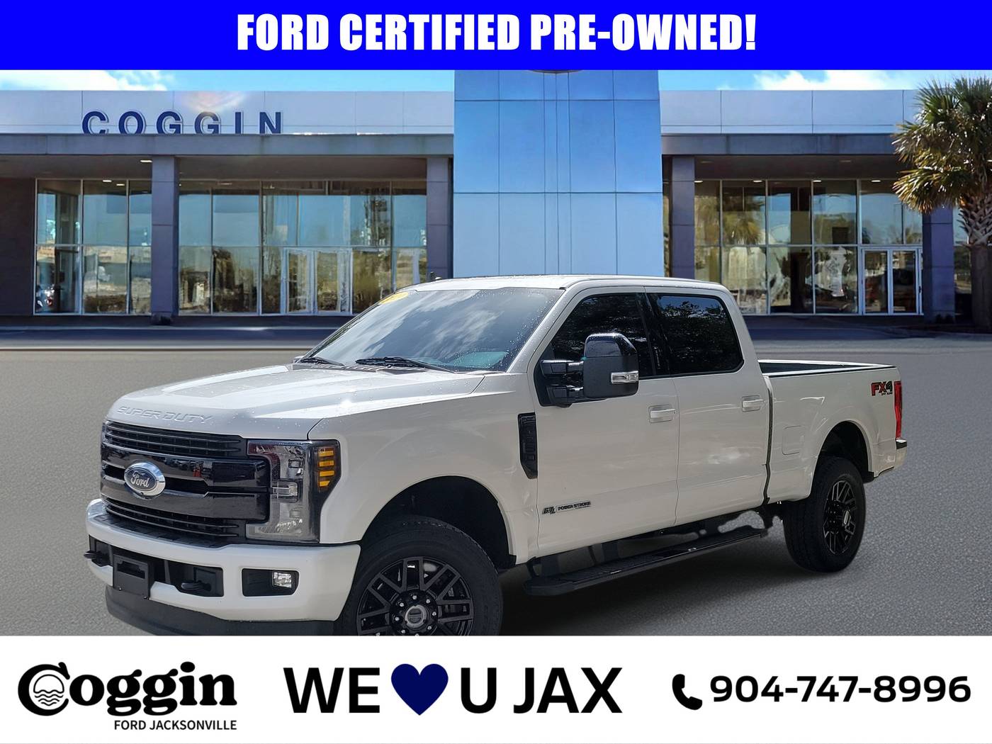 2019 Ford Super Duty F-250 Lariat — Pickup Truck — 66,944 mi — Jacksonville, FL
