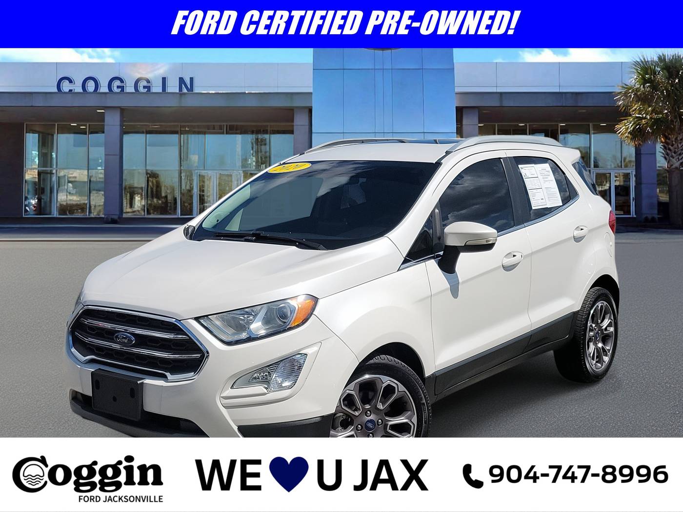 2020 Ford EcoSport Titanium — SUV — 59,022 mi — Jacksonville, FL