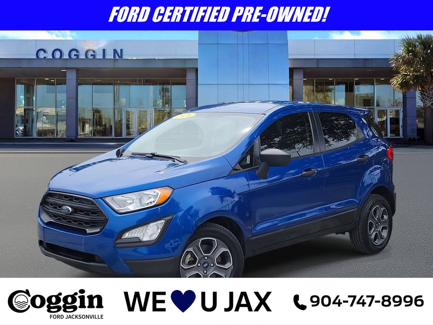 2020 Ford EcoSport S — SUV — 48,556 mi — Jacksonville, FL