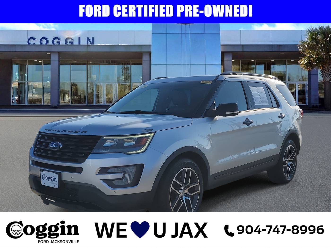 2016 Ford Explorer Sport — SUV — 105,046 mi — Jacksonville, FL