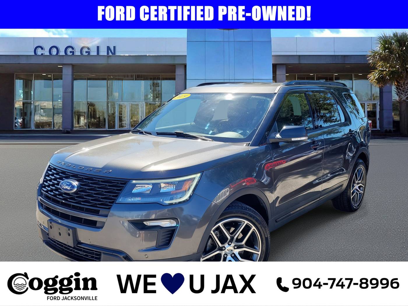 2019 Ford Explorer Sport — SUV — 103,322 mi — Jacksonville, FL