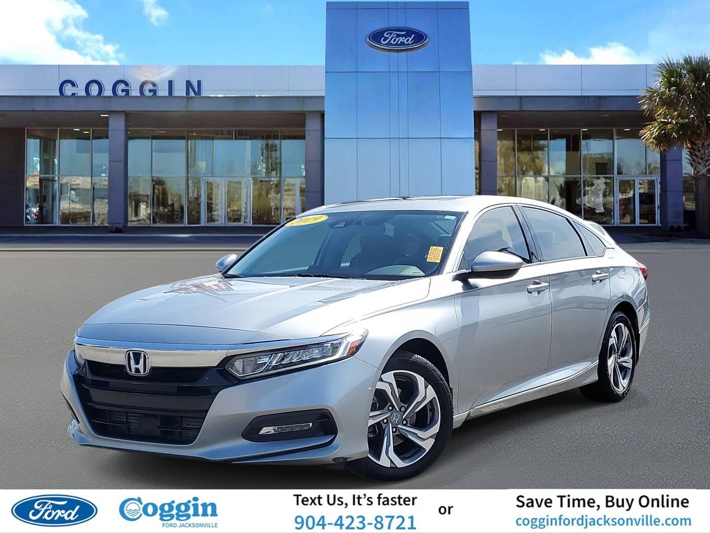 2019 Honda Accord EX — Sedan — 107,959 mi — Jacksonville, FL