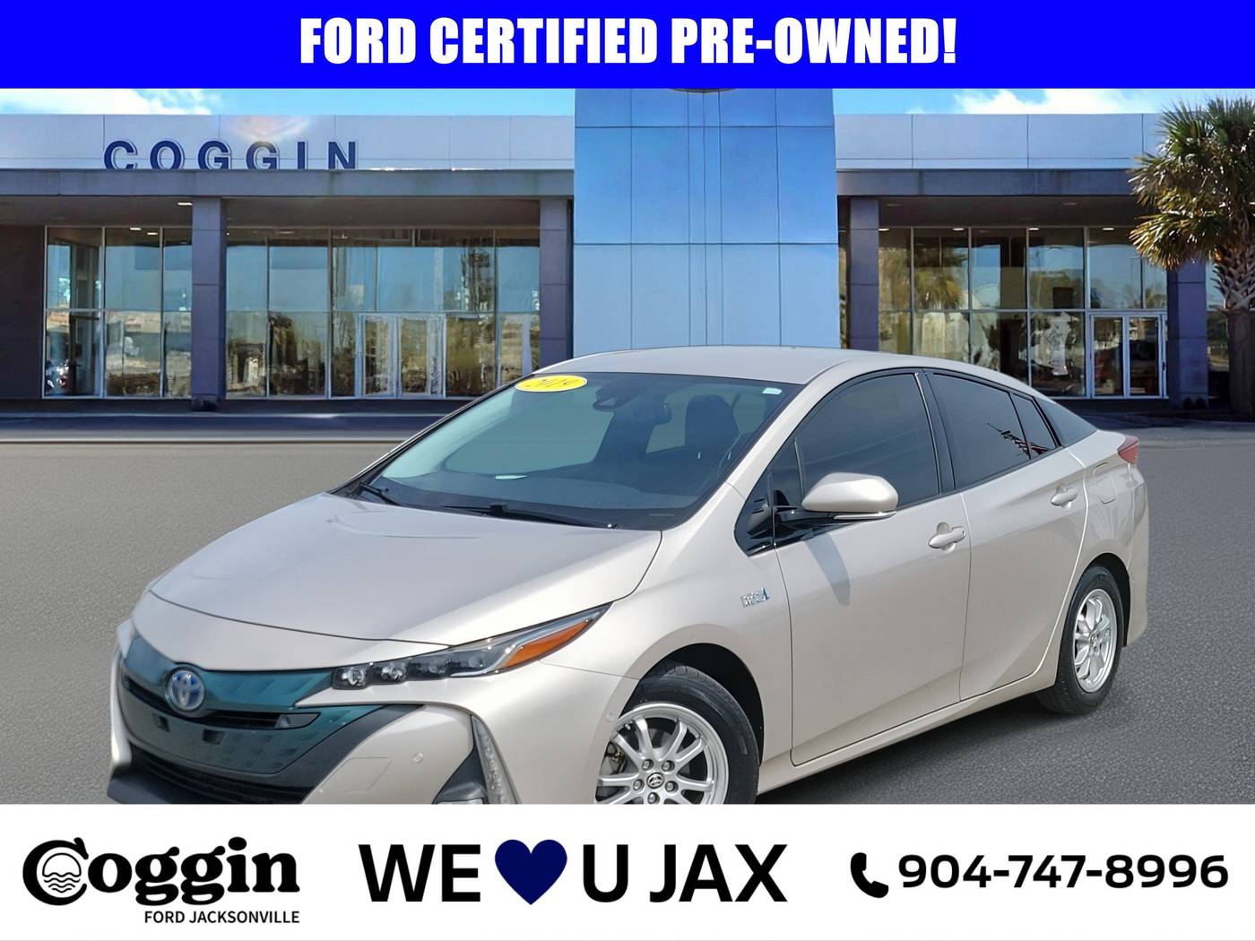 2019 Toyota Prius Prime Advanced — Hatchback — 71,326 mi — Jacksonville, FL
