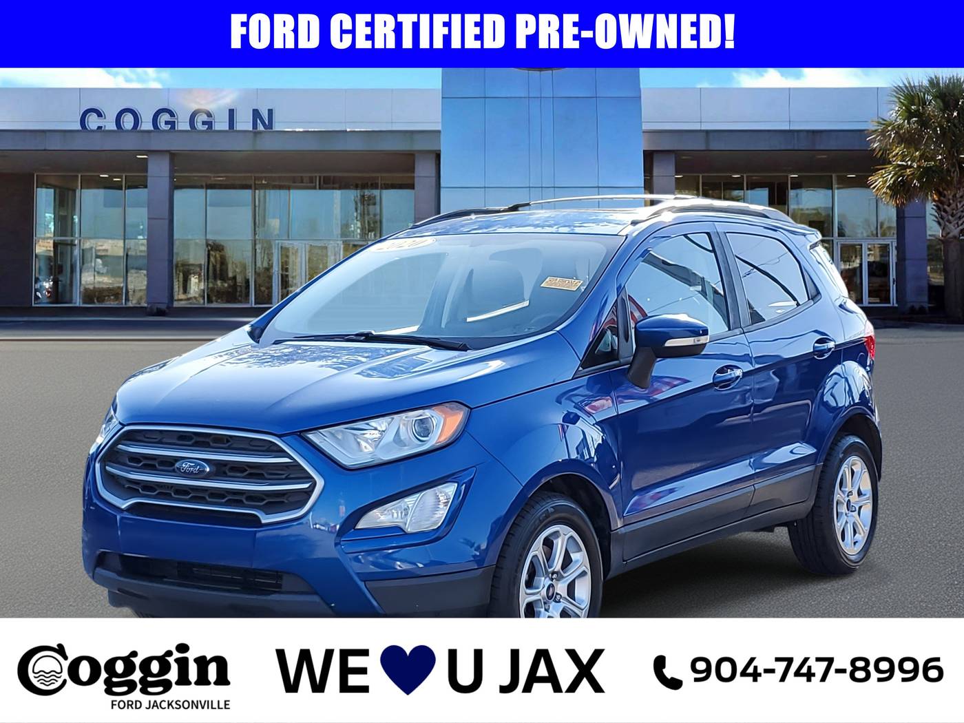 2020 Ford EcoSport SE — SUV — 85,615 mi — Jacksonville, FL