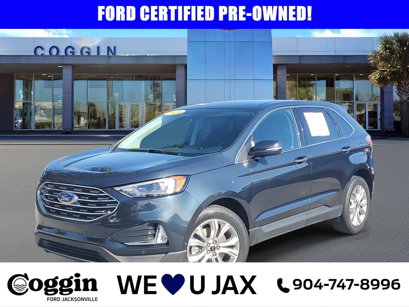 2024 Ford Edge Titanium — SUV — 33,585 mi — Jacksonville, FL