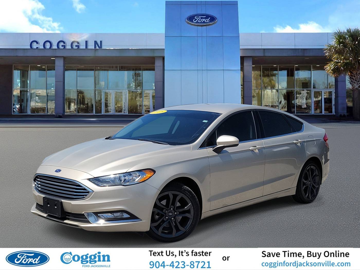 2018 Ford Fusion SE — Sedan — 141,034 mi — Jacksonville, FL