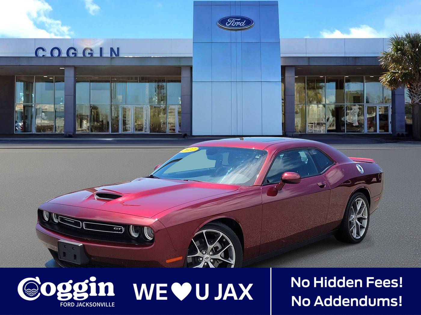 2022 Dodge Challenger GT — Coupe — 43,815 mi — Jacksonville, FL