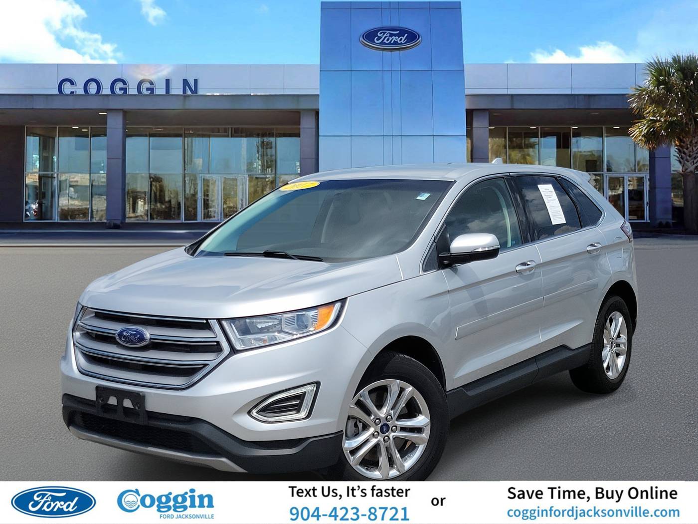 2017 Ford Edge Titanium — SUV — 42,703 mi — Jacksonville, FL