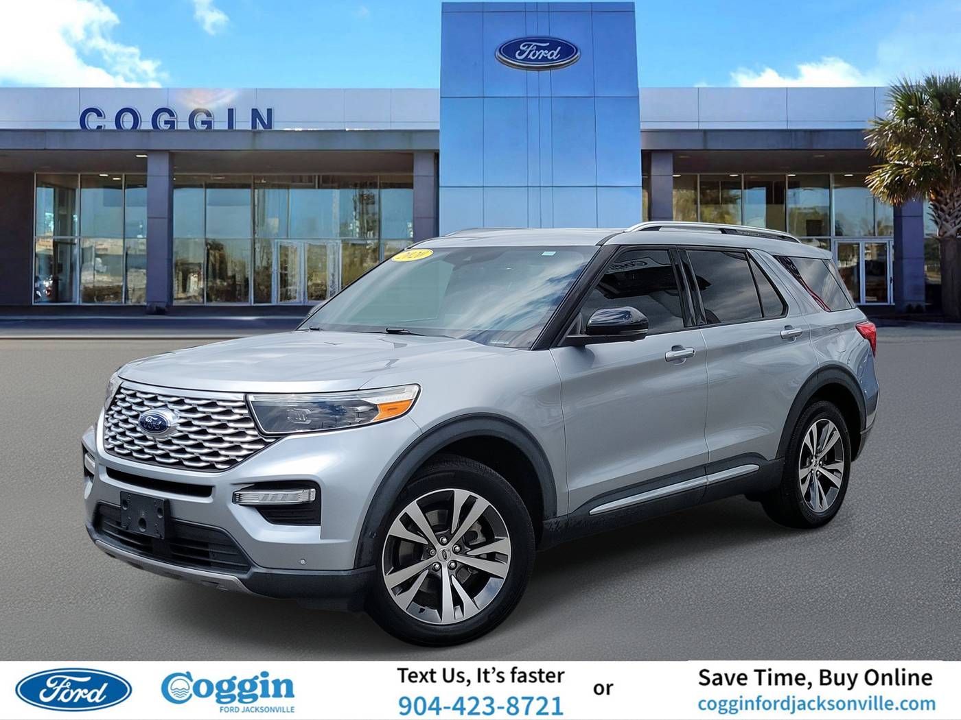 2020 Ford Explorer Platinum — SUV — 50,721 mi — Jacksonville, FL