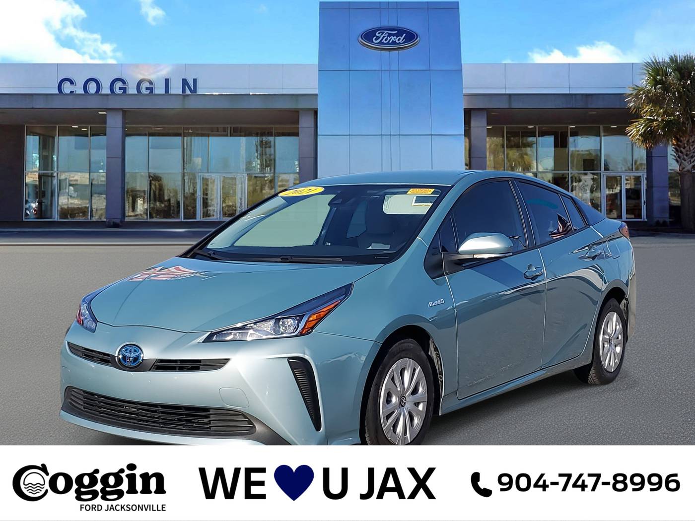 2021 Toyota Prius L Eco — Hatchback — 58,467 mi — Jacksonville, FL